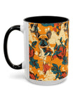 Frenchie Glow-Up Galore Accent Coffee Mug