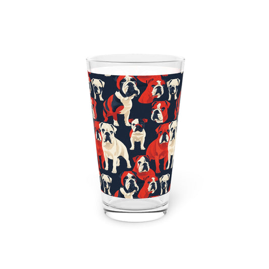 Bulldoggy Bliss Chomper Pint Glass