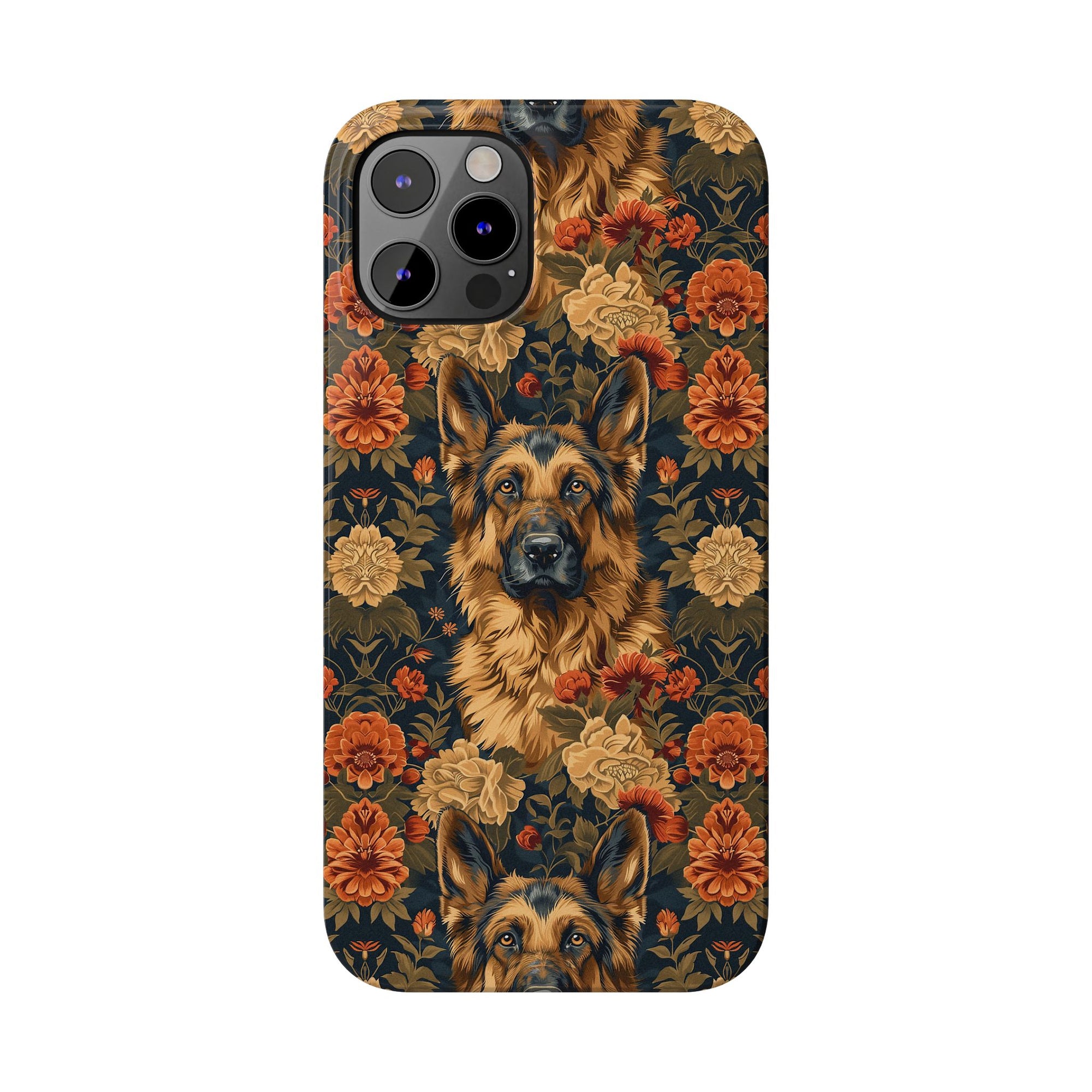 WhimsiWooly Shepherd Spritz Slim Phone Cases