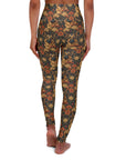 WhimsiWooly Shepherd Spritz High Waisted Yoga Leggings