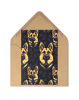 Majestic Hound Couture: German Shepherd LuxeBlend Postcards