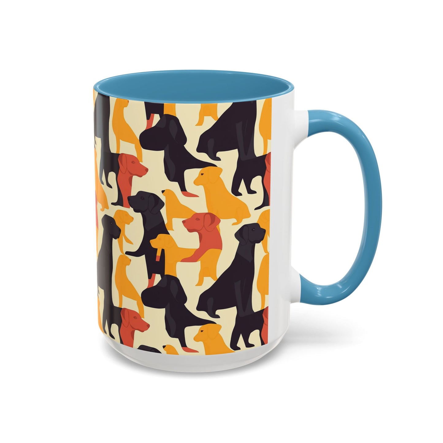 Modern Charm Labrador Chic Accent Coffee Mug