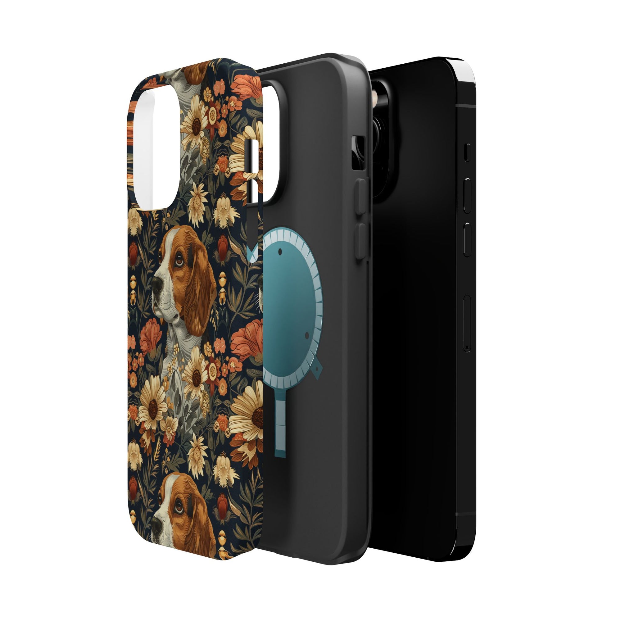 Beagle Blossoms Magnetic Tough Cases