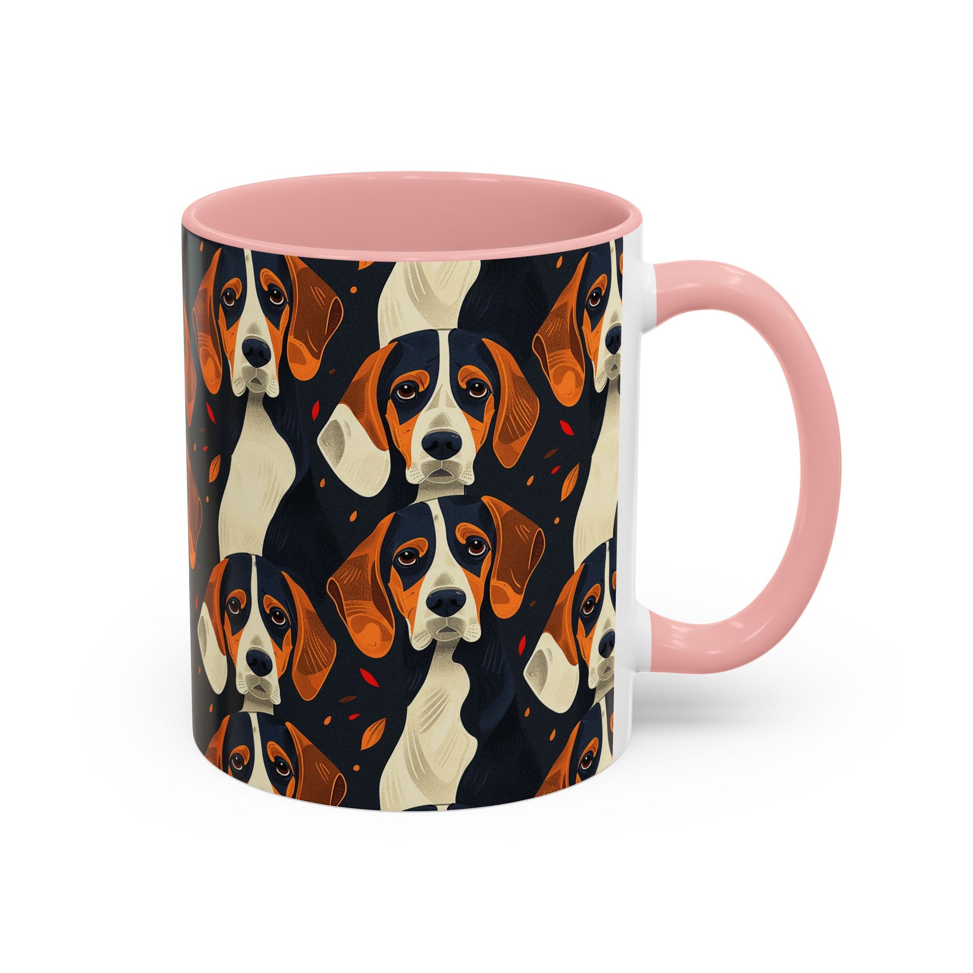 Beagle Glimmer Gaze Glamour Accent Coffee Mug