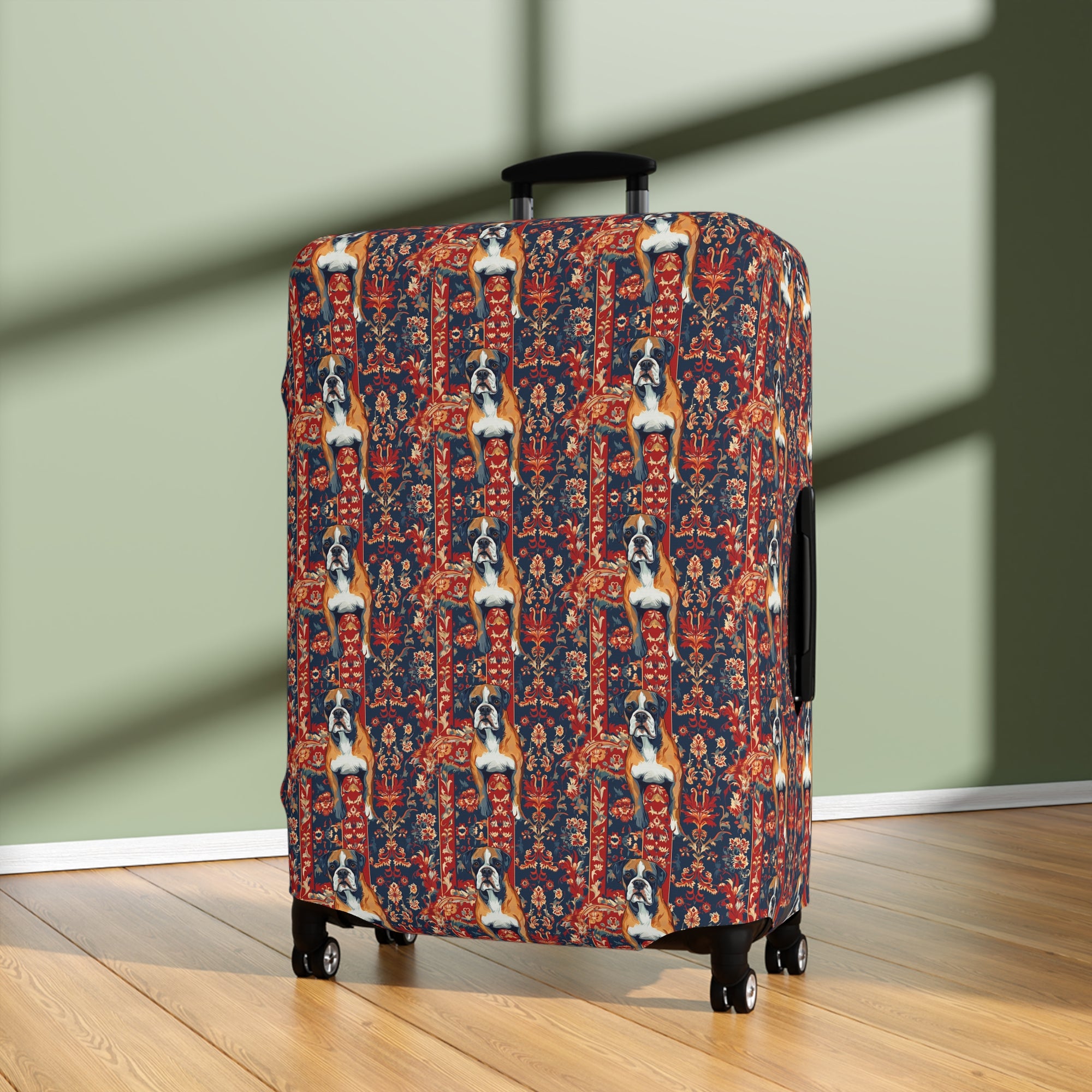 Boxer Blossom Tapestry Delight Luggage Cover