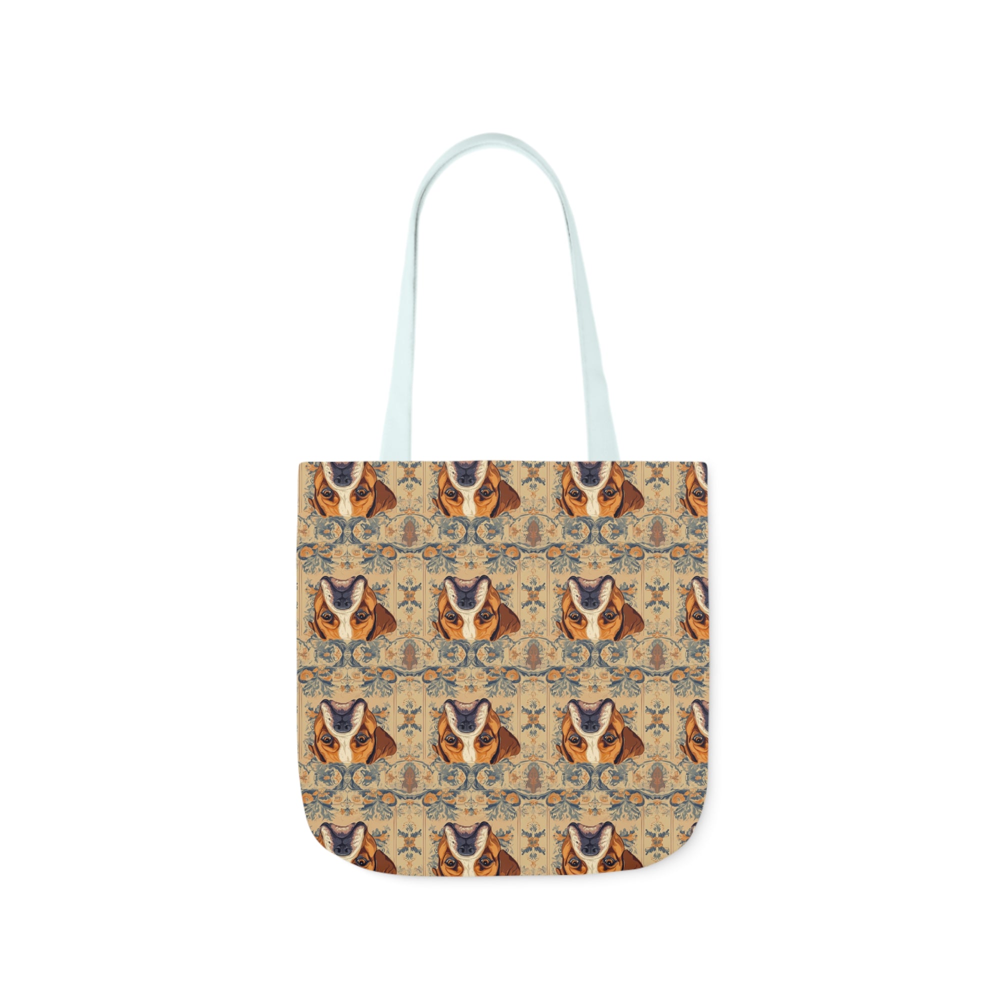 Bowtie Boxer Bliss Canvas Tote Bag