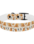 Golden Glamour Paws - Luxe Licks for Regal Retrievers Dog Collar