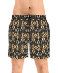 Manor Pup Boxer Royale Men's Mid-Length Swim Shorts