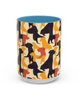 Modern Charm Labrador Chic Accent Coffee Mug