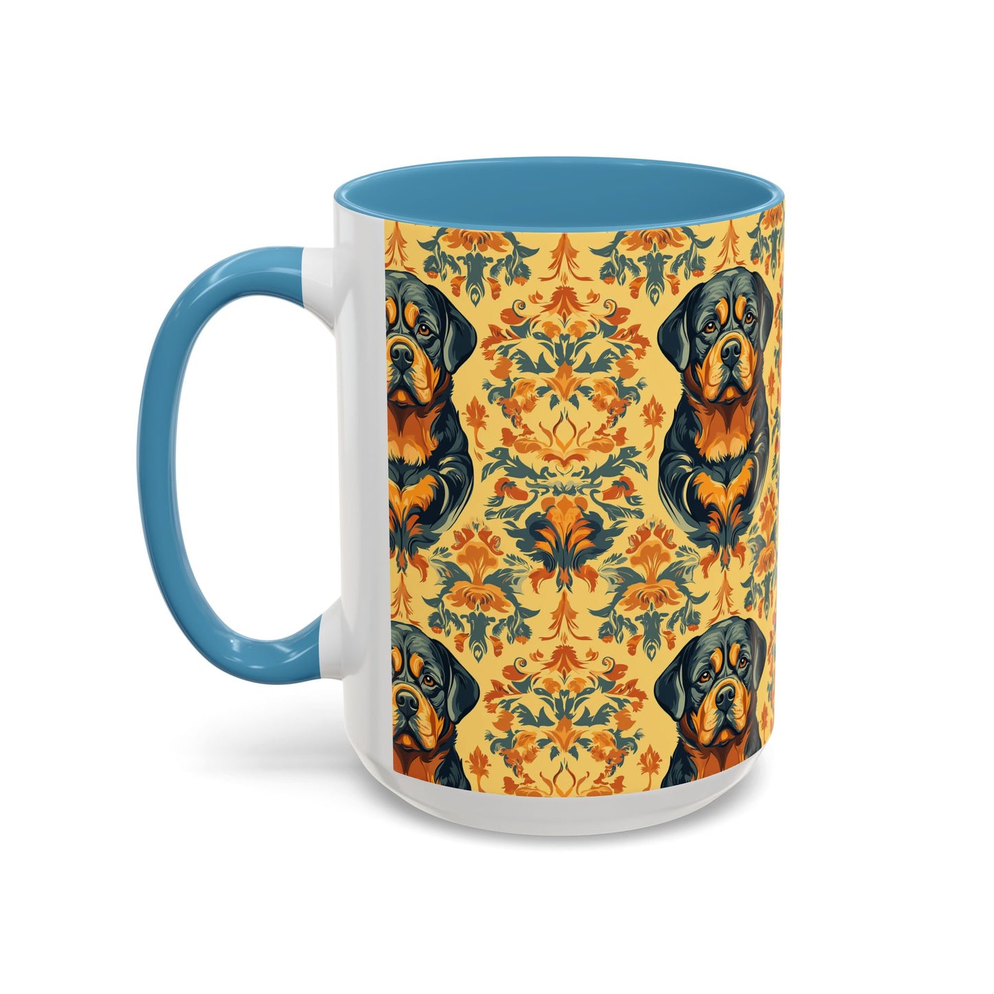 Royal Rottie Regalia Accent Coffee Mug