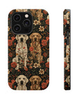 Blossoming Labradors Bouquet Magnetic Tough Cases