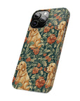 Blooming Goldie Glam Slim Phone Cases