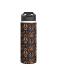 Modern Rottweiler Royalty Stainless Steel Water Bottle