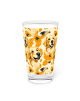 Golden Glitz 'n Glamour Woofwear Pint Glass