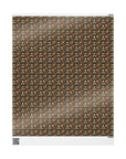 Dazzling Dachsund Blossoms & Foliage Wrapping Paper