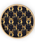 Majestic Hound Couture: German Shepherd LuxeBlend Wall Clock