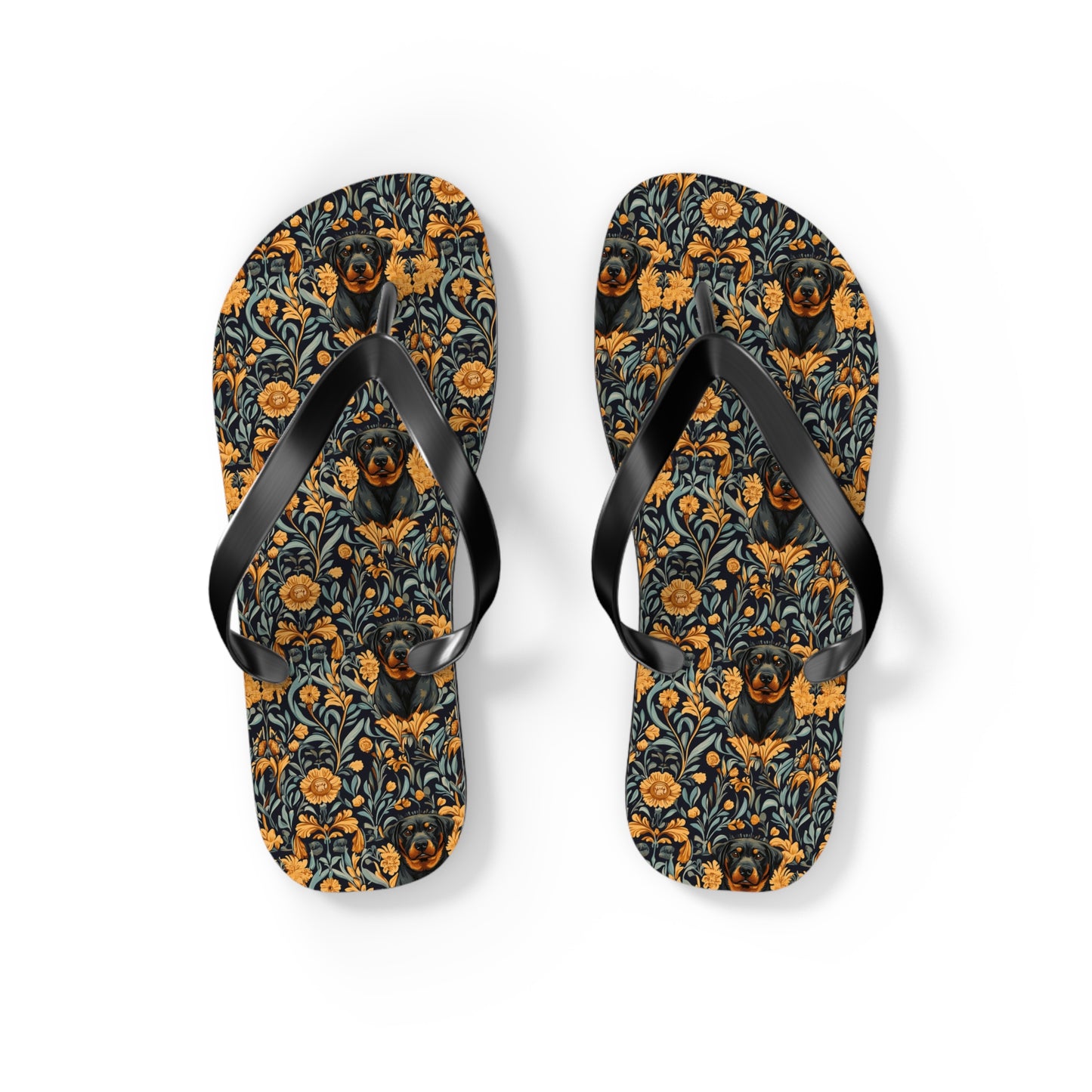 Ruffle Rottie Glamourific Flip Flops