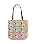 Bloomiful Lab Bouquet Canvas Tote Bag