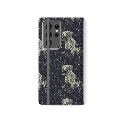 Celestial Boxer Bliss Flip Cases