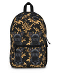 Regal Frenchie Noir Elegance Backpack