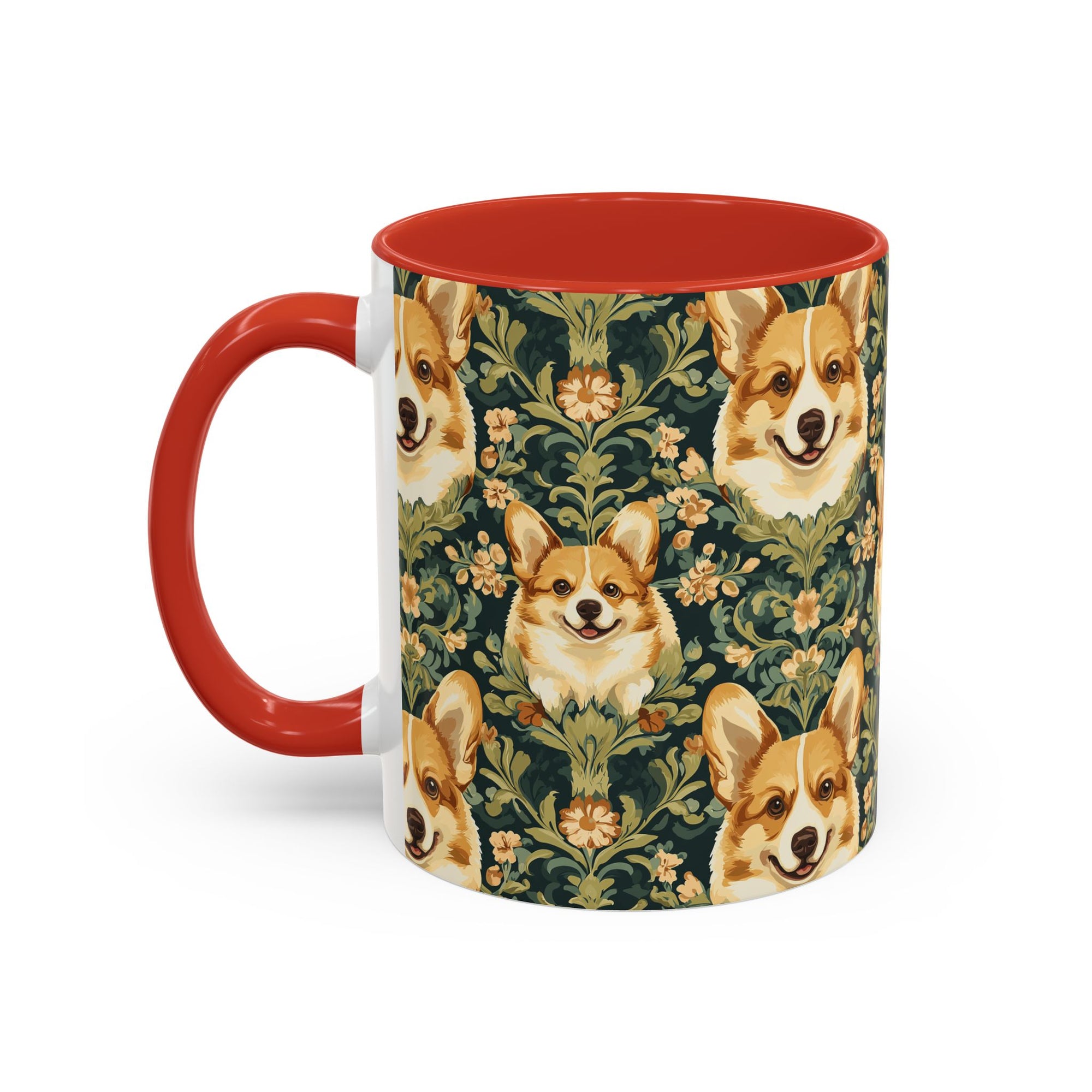 Corgi Charmz Accent Coffee Mug