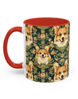 Corgi Charmz Accent Coffee Mug