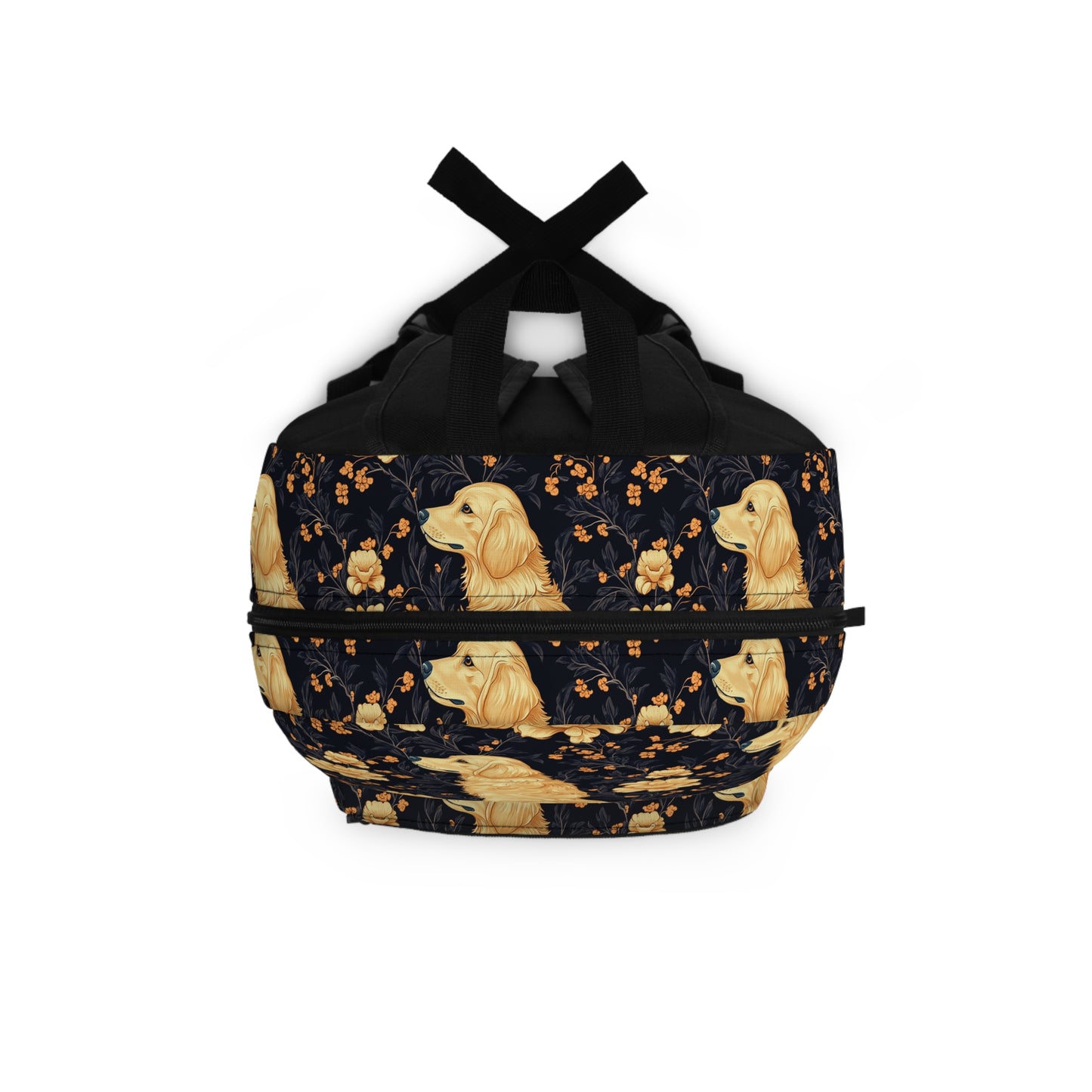 Golden Paws Floral Frenchie Backpack