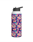 Dazzling Bulldog Chic Stainless Steel Water Bottle