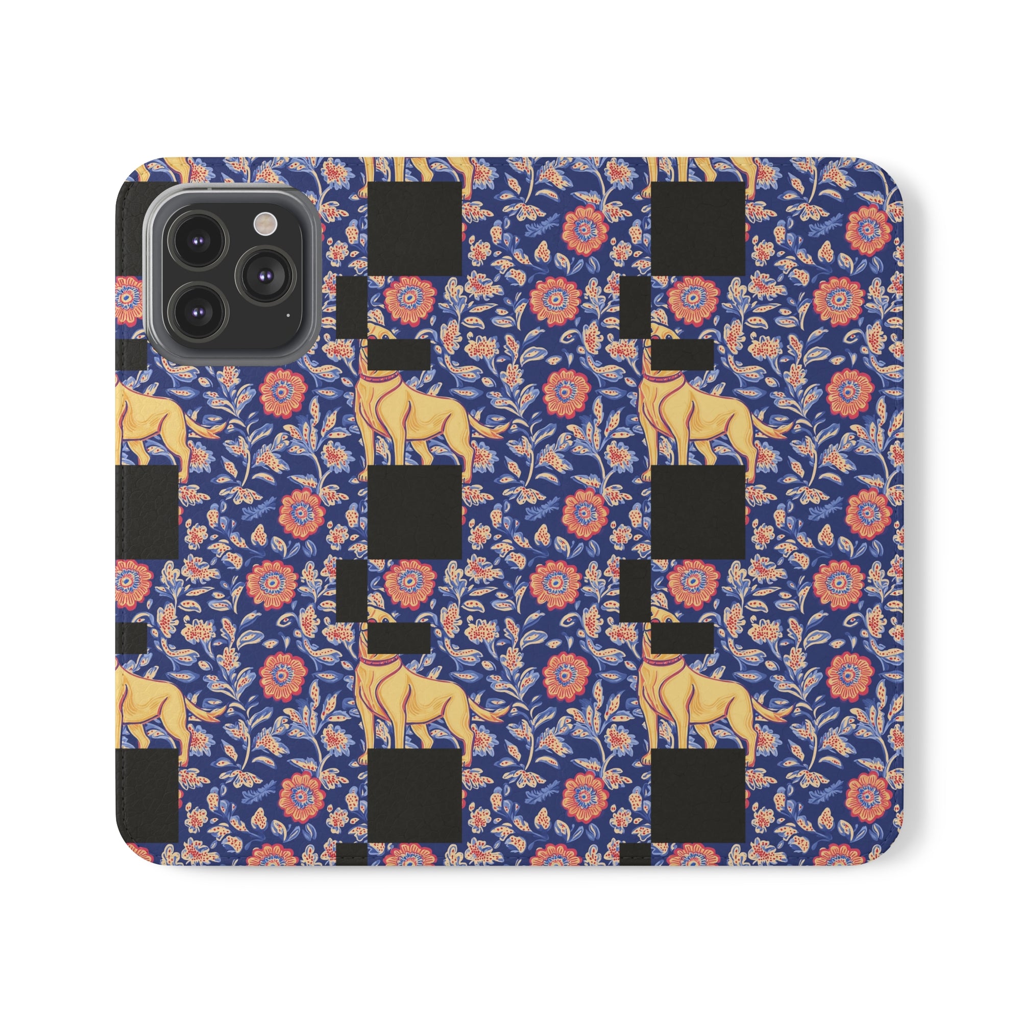 Bloomtastic Lab Petal Parade Flip Cases