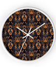 Modern Rottweiler Royalty Wall Clock