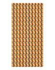 Golden Woof Abstract Glamour Mink-Cotton Towel