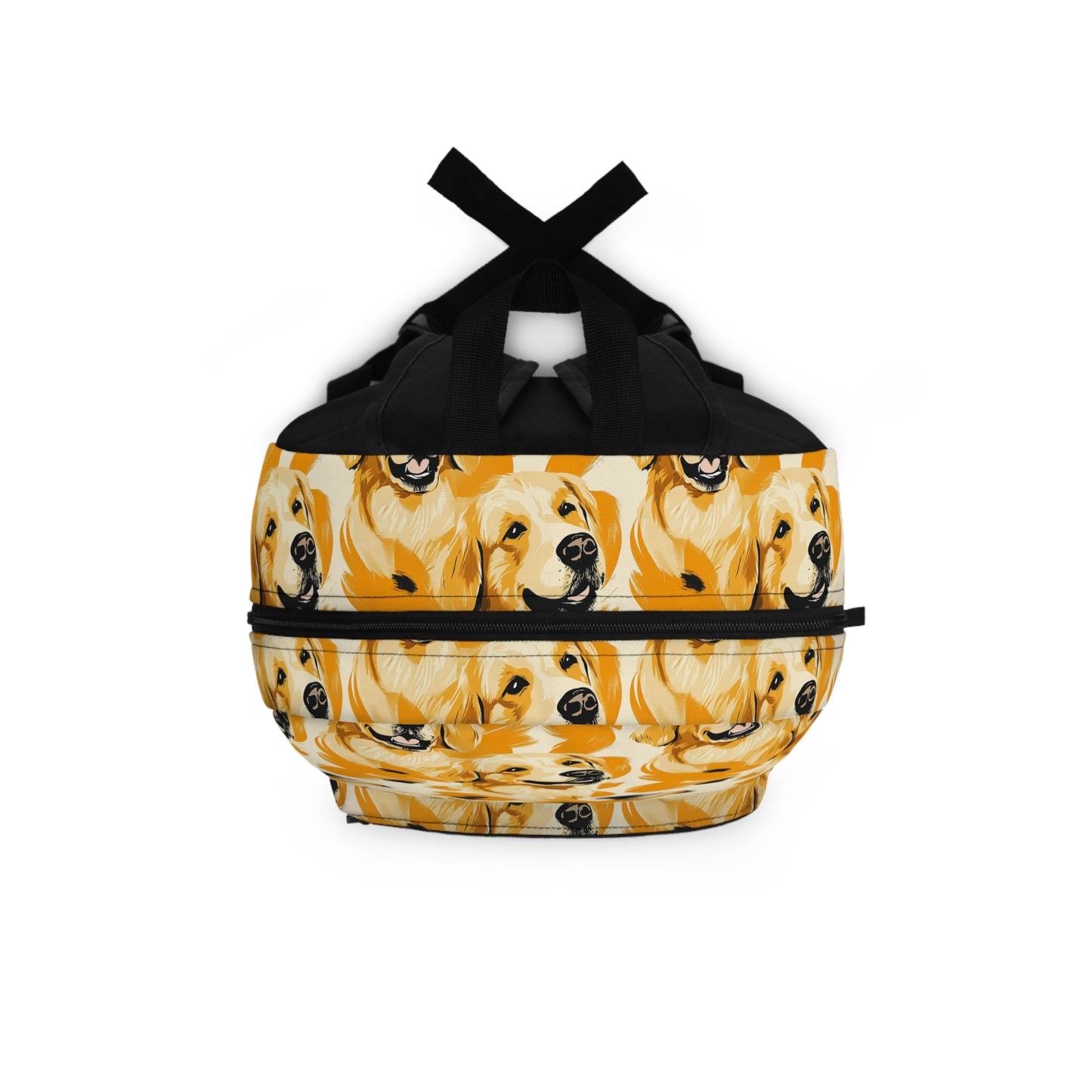 Golden Glitz 'n Glamour Woofwear Backpack