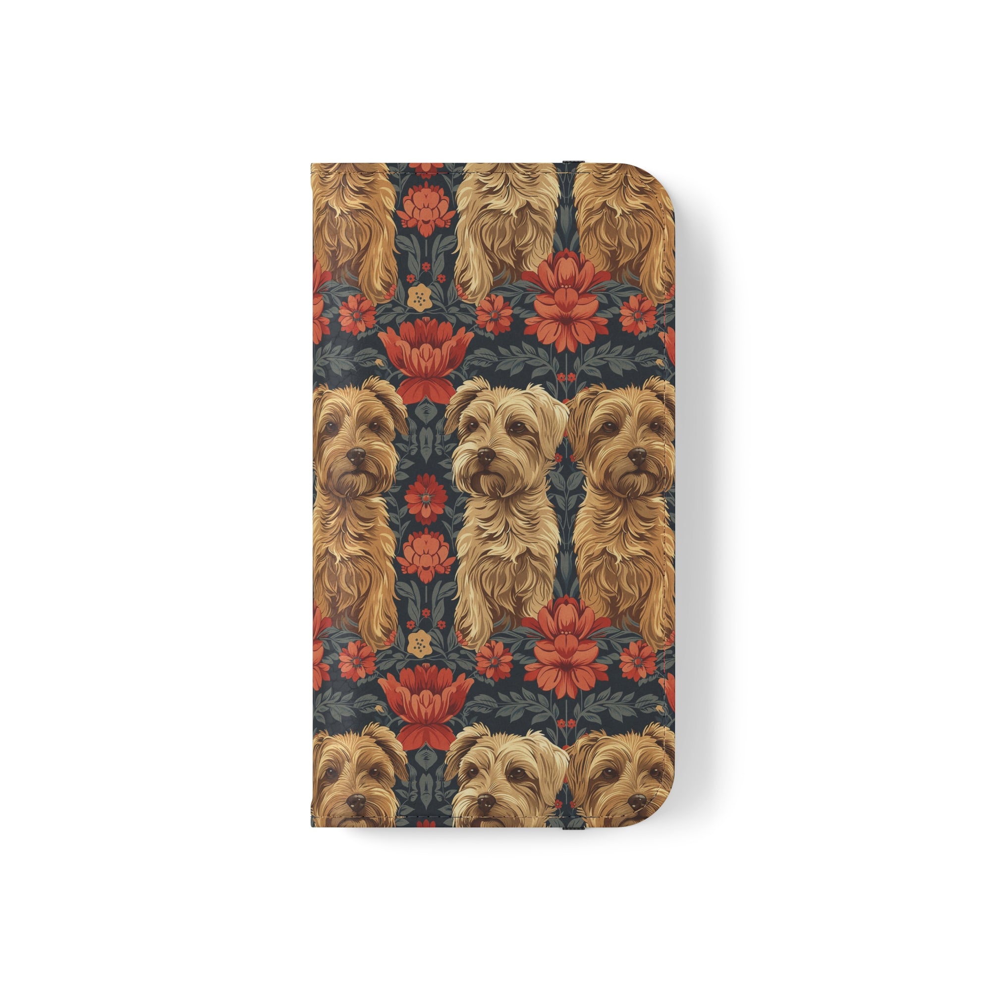 Yorkie Charm Twins Flip Cases