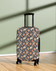 Blooming Bulldog Beauty Luggage Cover