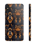 Modern Rottweiler Royalty Slim Phone Cases