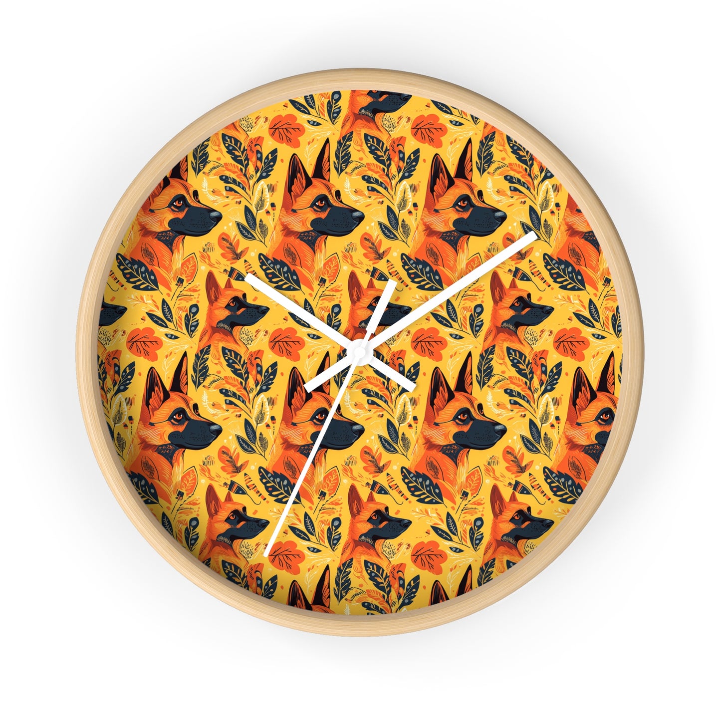 Shepherd Safari Retreat Wall Clock