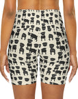 Puggie Pout Perfection High Waisted Yoga Shorts