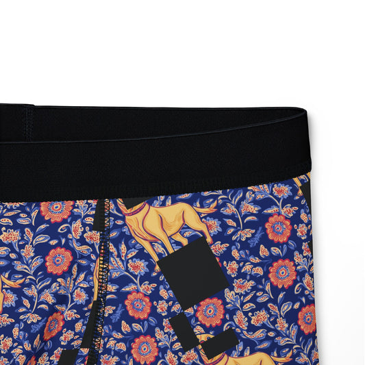 Bloomtastic Lab Petal Parade Men's Boxers