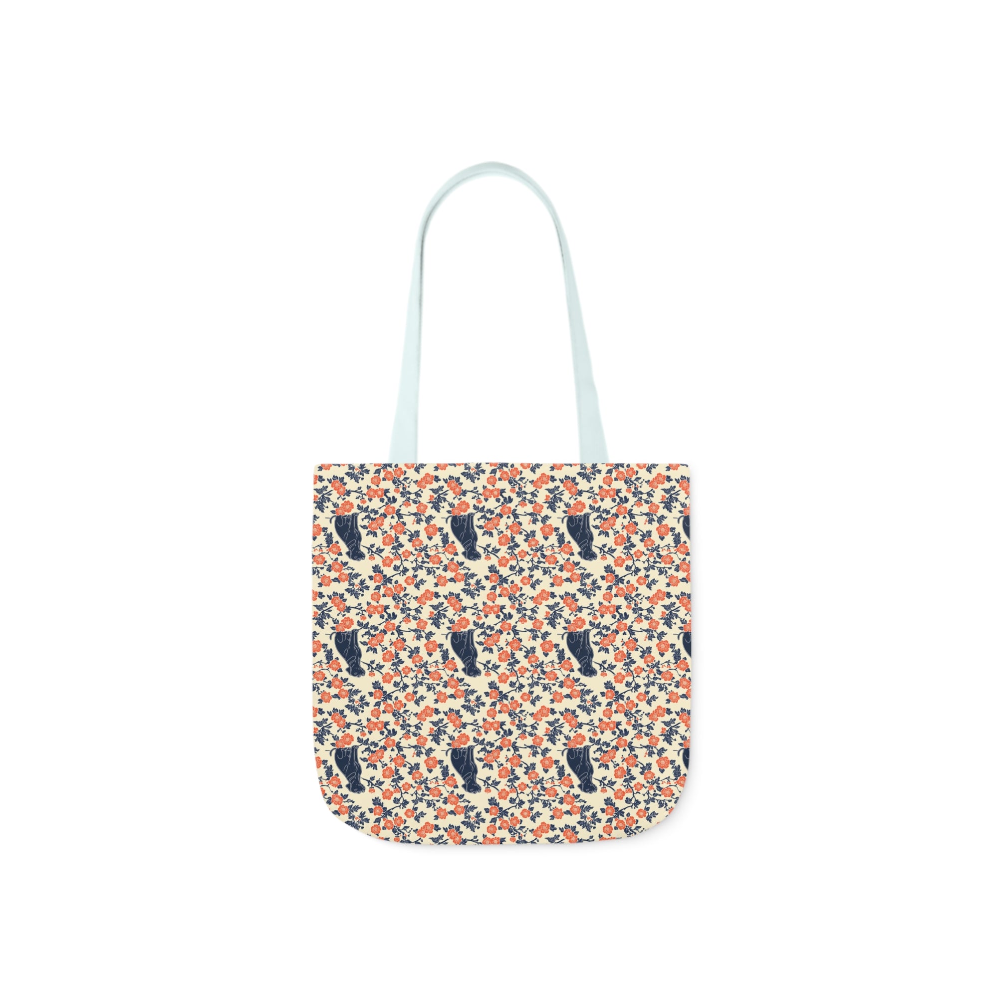 Bloomiful Lab Bouquet Canvas Tote Bag