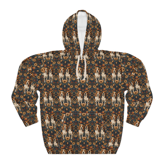 Beagle Buddies Meadow Magic Unisex Pullover Hoodie