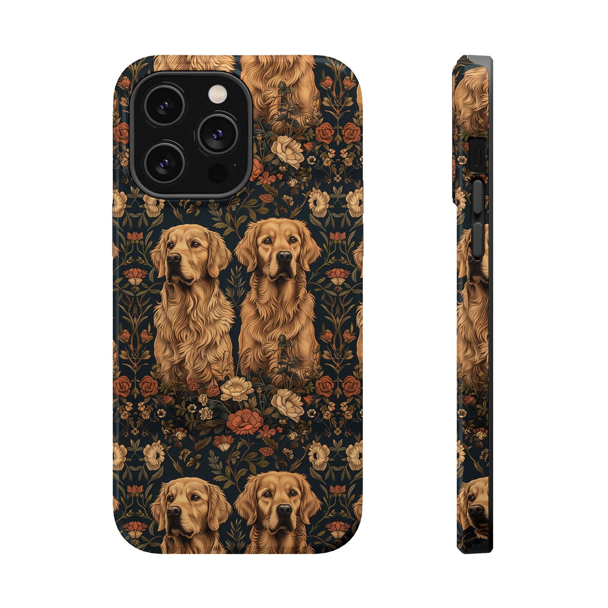 Fanciful Golden Paradise Blossom Magnetic Tough Cases