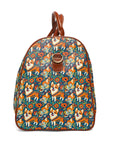 Corgi Carnival Couture Waterproof Travel Bag