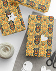 Royal Rottie Regalia Wrapping Paper