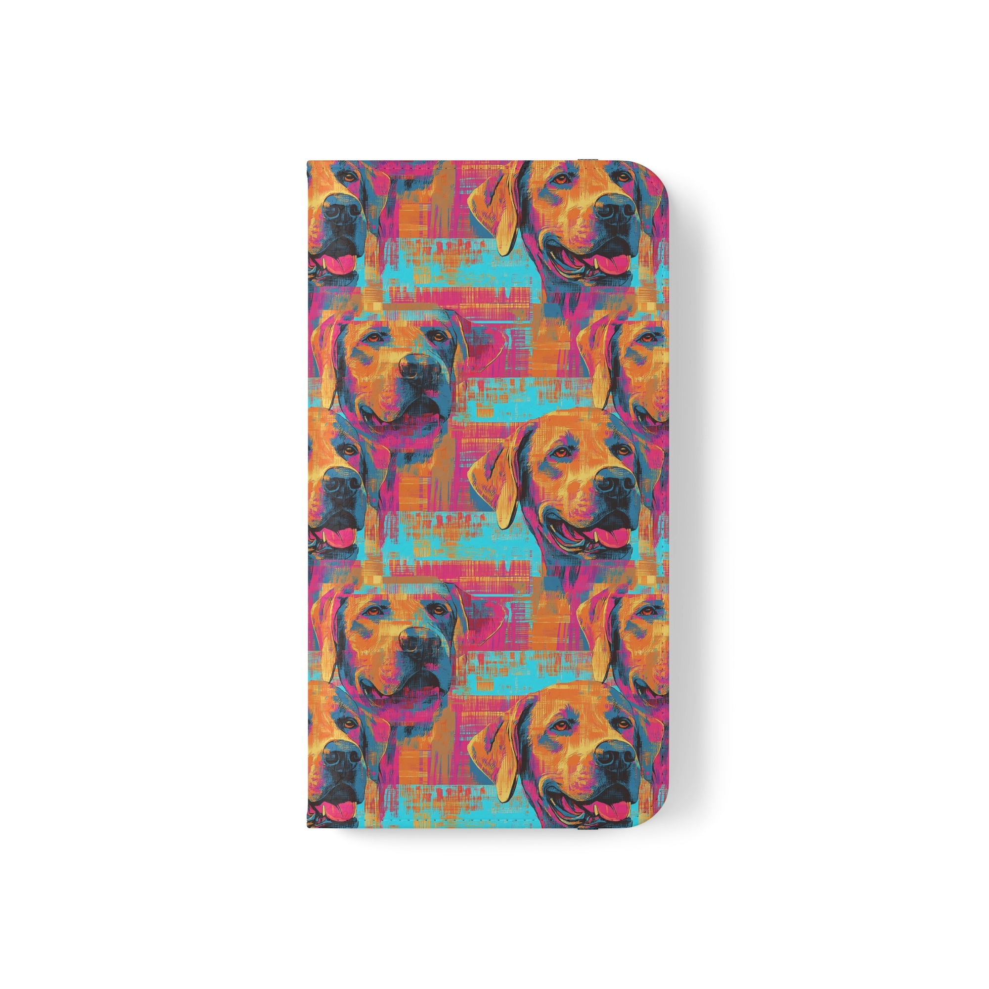 Rustic Charm Labrador Chic Flip Cases