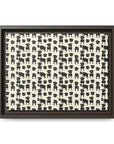 Puggie Pout Perfection Matte Canvas, Framed