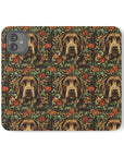 Labrador Lush Pooch Tapestry Flip Cases