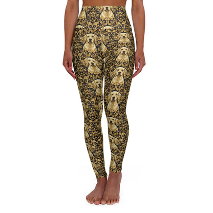 Royal Pawsitivity Labs High Waisted Yoga Leggings