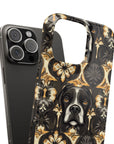 Manor Pup Boxer Royale Slim Phone Cases