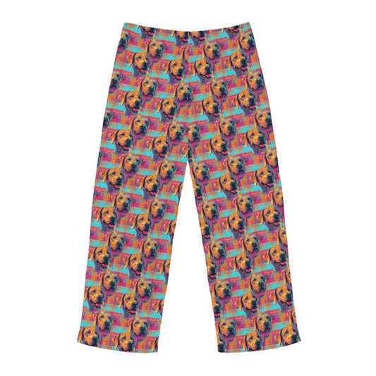 Rustic Charm Labrador Chic Men's Pajama Pants