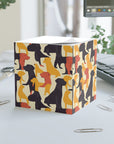 Modern Charm Labrador Chic Note Cube